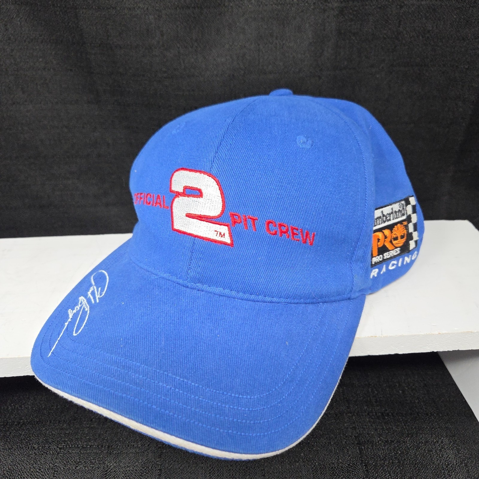 Clint Bowyer #2 Official Pit Crew Hat Timberland Pro Series Racing